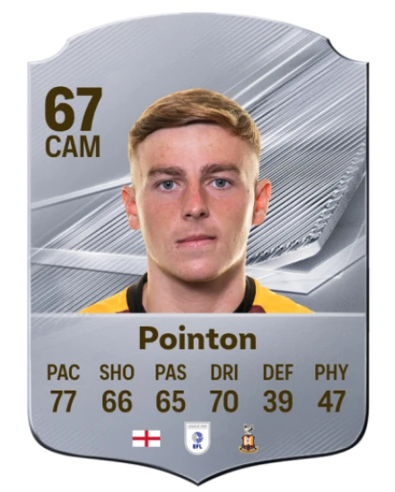 Pointon 67 Common CAM FC 26 card
