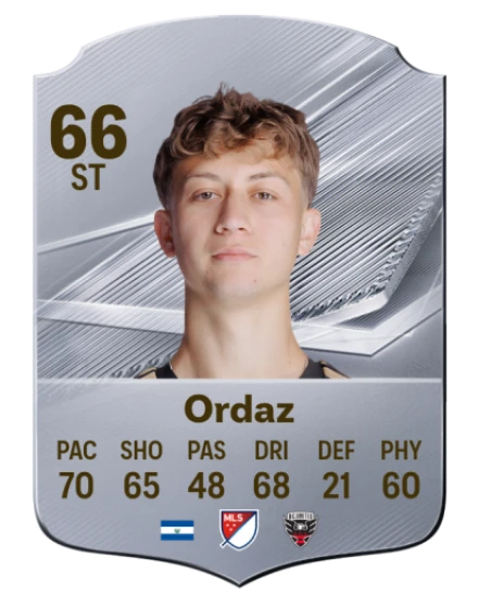 Ordaz 66 Common ST FC 26 card