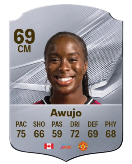 Awujo 69 Silver CM FC 27 card