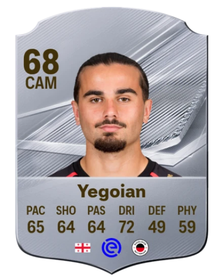 Yegoian 68 Common CAM FC 26 card