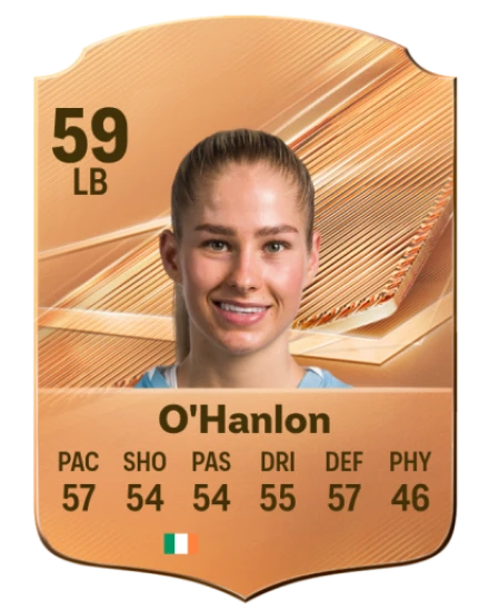 O'Hanlon 59 Bronze LB FC 27 card