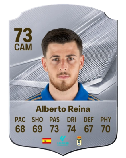 Alberto Reina 73 Common CAM FC 26 card