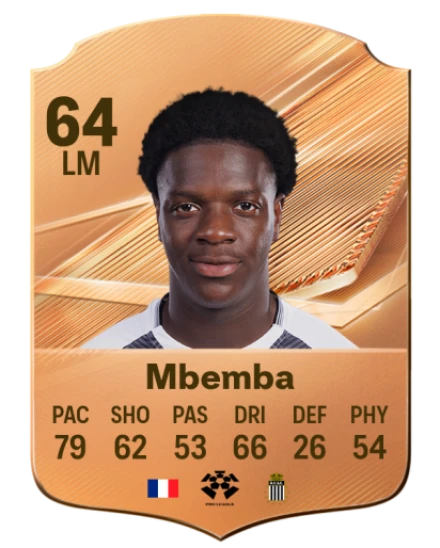 Mbemba 64 Bronze LM FC 27 card