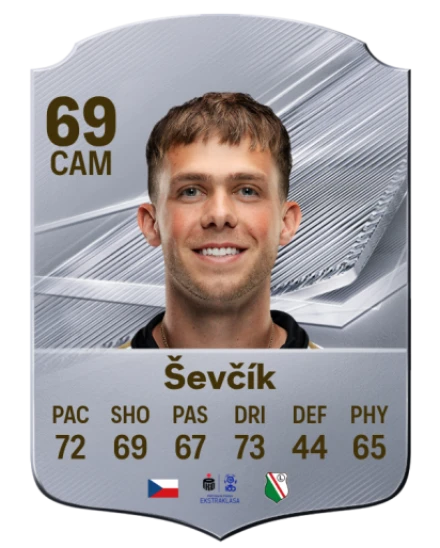 Ševčík 69 Common CAM FC 26 card