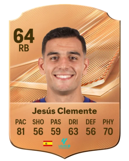 Jesús Clemente 64 Common RB FC 26 card