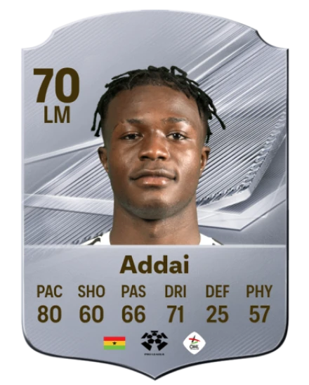 Addai 70 Common LM FC 26 card