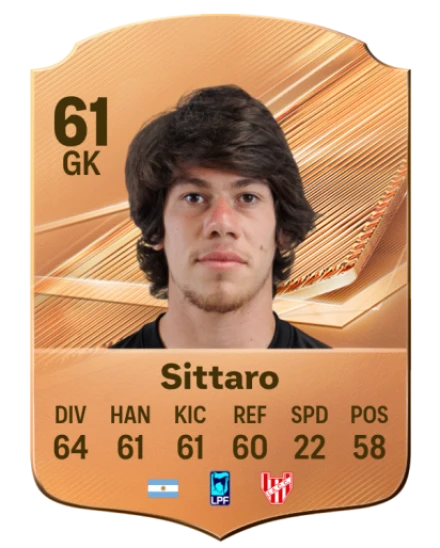 Sittaro 61 Bronze GK FC 27 card