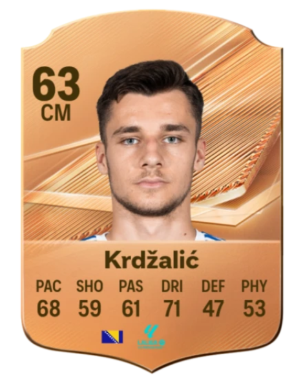 Krdžalić 63 Bronze CM FC 27 card