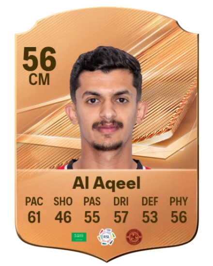 Al Aqeel 56 Bronze CM FC 27 card
