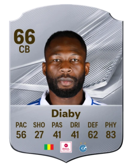 Diaby 66 Common CB FC 26 card