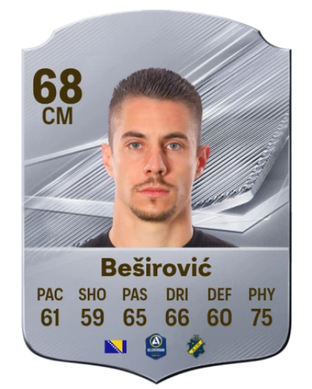 Beširović 68 Common CM FC 26 card