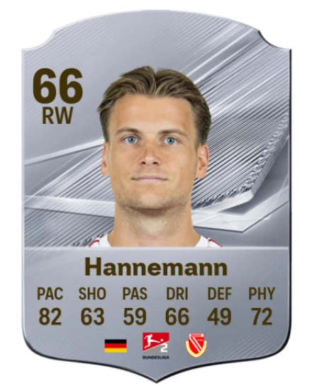 Hannemann 66 Common RW FC 26 card
