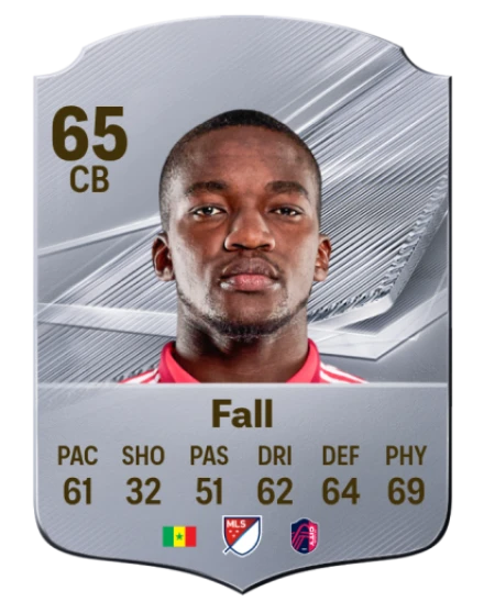 Fall 65 Silver CB FC 27 card