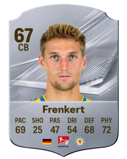 Frenkert 67 Common CB FC 26 card