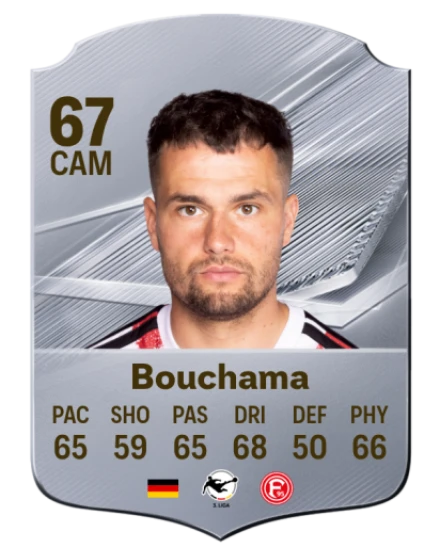 Bouchama 67 Common CAM FC 26 card