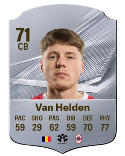 Van Helden 71 Common CB FC 26 card