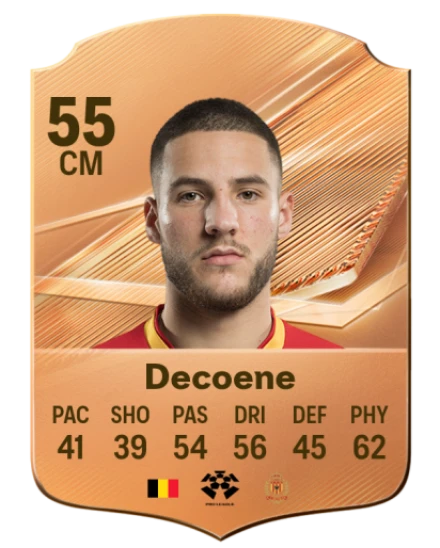 Decoene 55 Bronze CM FC 27 card