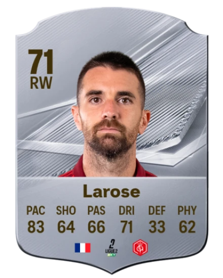 Larose 71 Common RW FC 26 card
