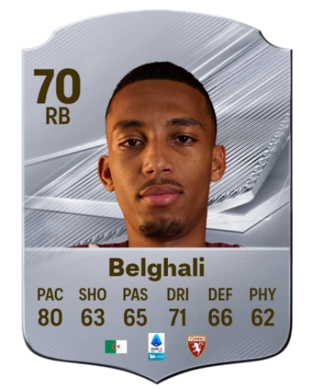 Belghali 70 Rare RB FC 26 card