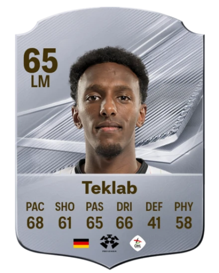 Teklab 65 Silver LM FC 27 card
