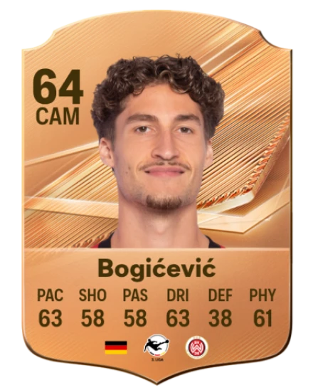 Bogićević 64 Common CAM FC 26 card