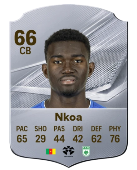 Nkoa 66 Silver CB FC 27 card