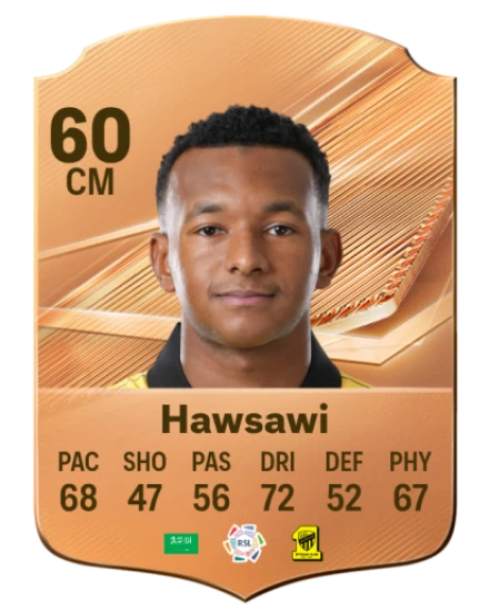 Hawsawi 60 Bronze CM FC 27 card