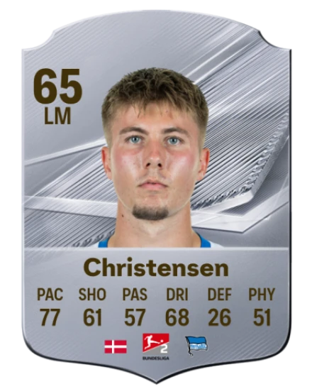Christensen 65 Rare LM FC 26 card