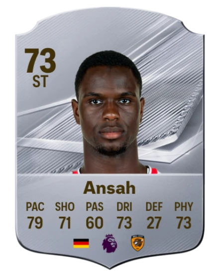 Ansah 73 Silver ST FC 27 card