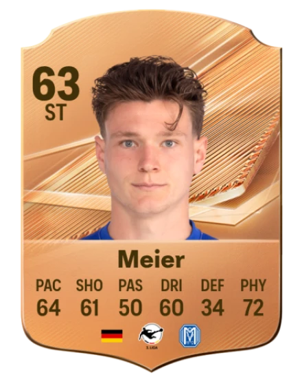 Meier 63 Bronze ST FC 27 card