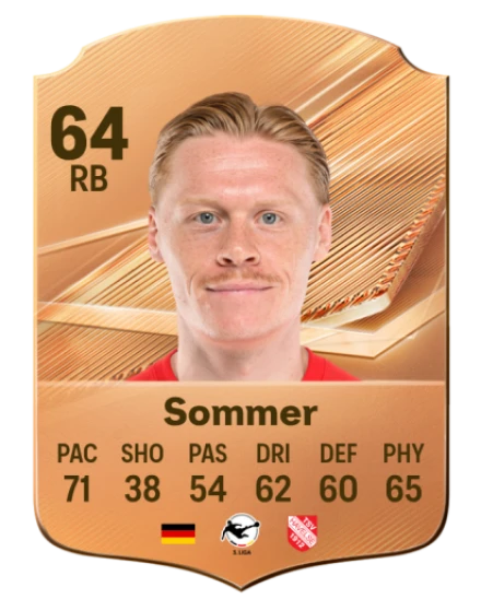 Sommer 64 Common RB FC 26 card