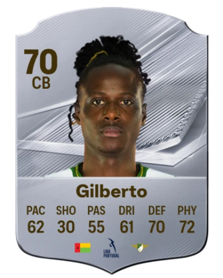 Gilberto 70 Common CB FC 26 card