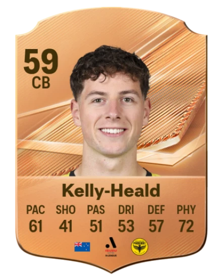 Kelly-Heald 59 Common CB FC 26 card