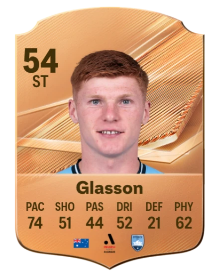 Glasson 54 Bronze ST FC 27 card