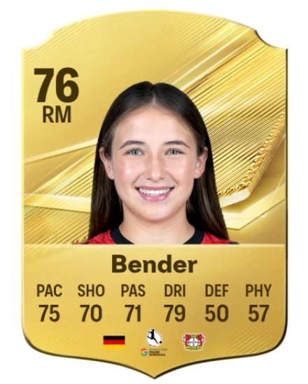 Bender 76 Common RM FC 26 card