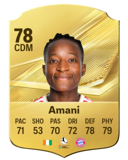 Amani 78 Common CDM FC 26 card