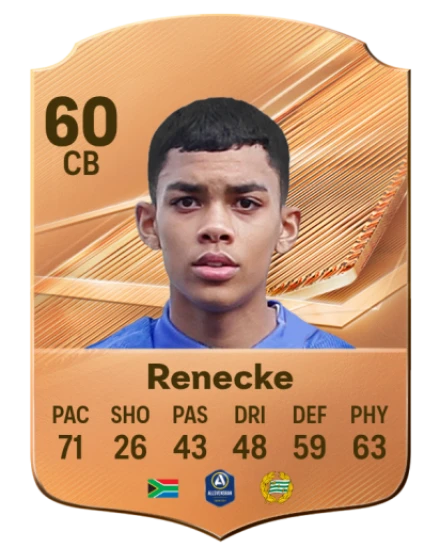 Renecke 60 Common CB FC 26 card