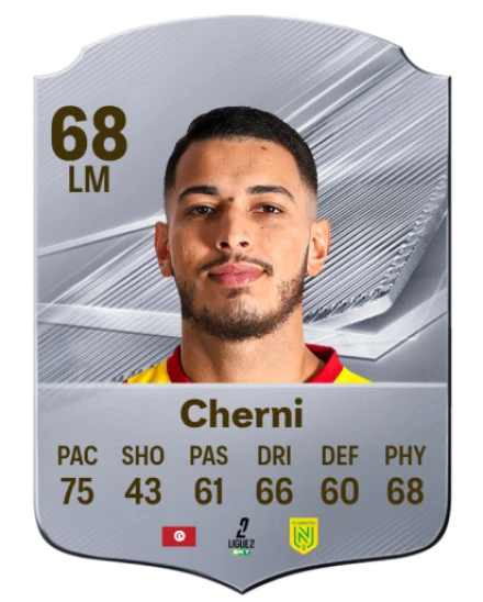 Cherni 68 Silver LM FC 27 card