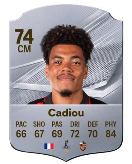 Cadiou 74 Common CM FC 26 card