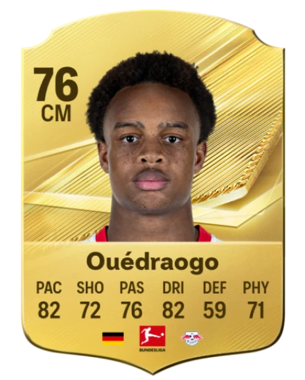 Ouédraogo 76 Common CM FC 26 card