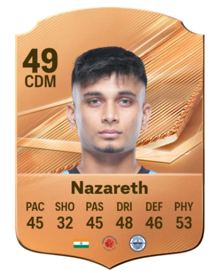 Nazareth 49 Common CDM FC 26 card