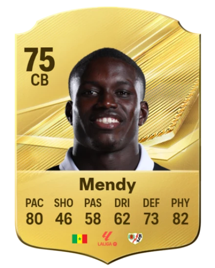 Mendy 75 Common CB FC 26 card