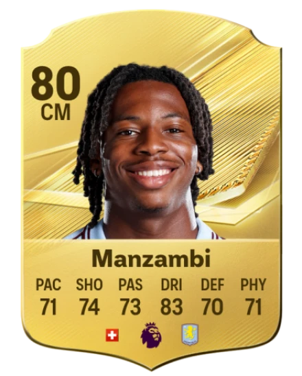 Manzambi 80 Common CM FC 26 card