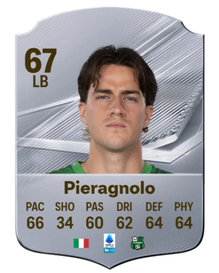 Pieragnolo 67 Silver LB FC 27 card