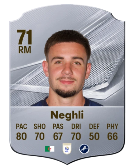 Neghli 71 Common RM FC 26 card
