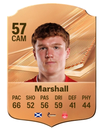 Marshall 57 Bronze CAM FC 27 card