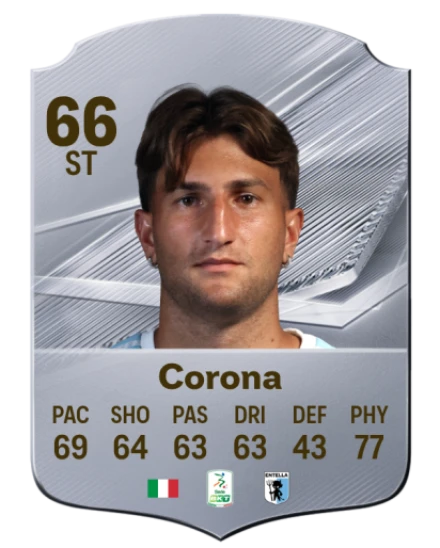 Corona 66 Silver ST FC 27 card