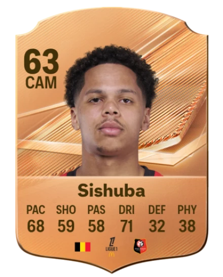 Sishuba 63 Bronze CAM FC 27 card