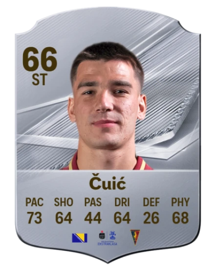Čuić 66 Common ST FC 26 card