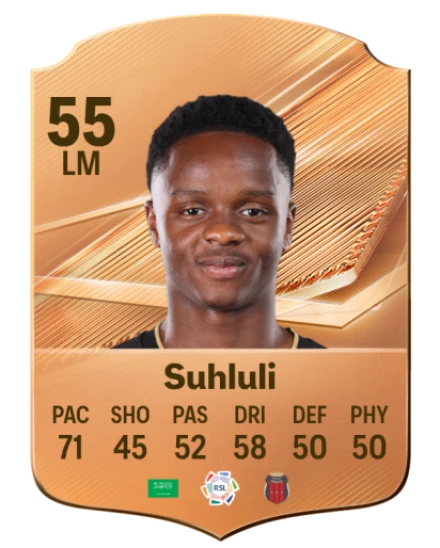 Suhluli 55 Bronze LM FC 27 card